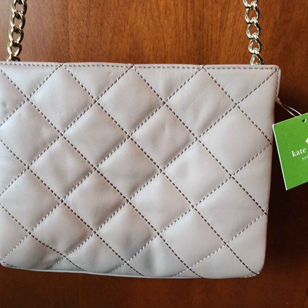 *NEW* Kate Spade Porcini Mini Convertible Phoebe Shoulder Bag Crossbody - Picture 5 of 12